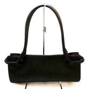 Gucci Horsebit Leather Handbag Black